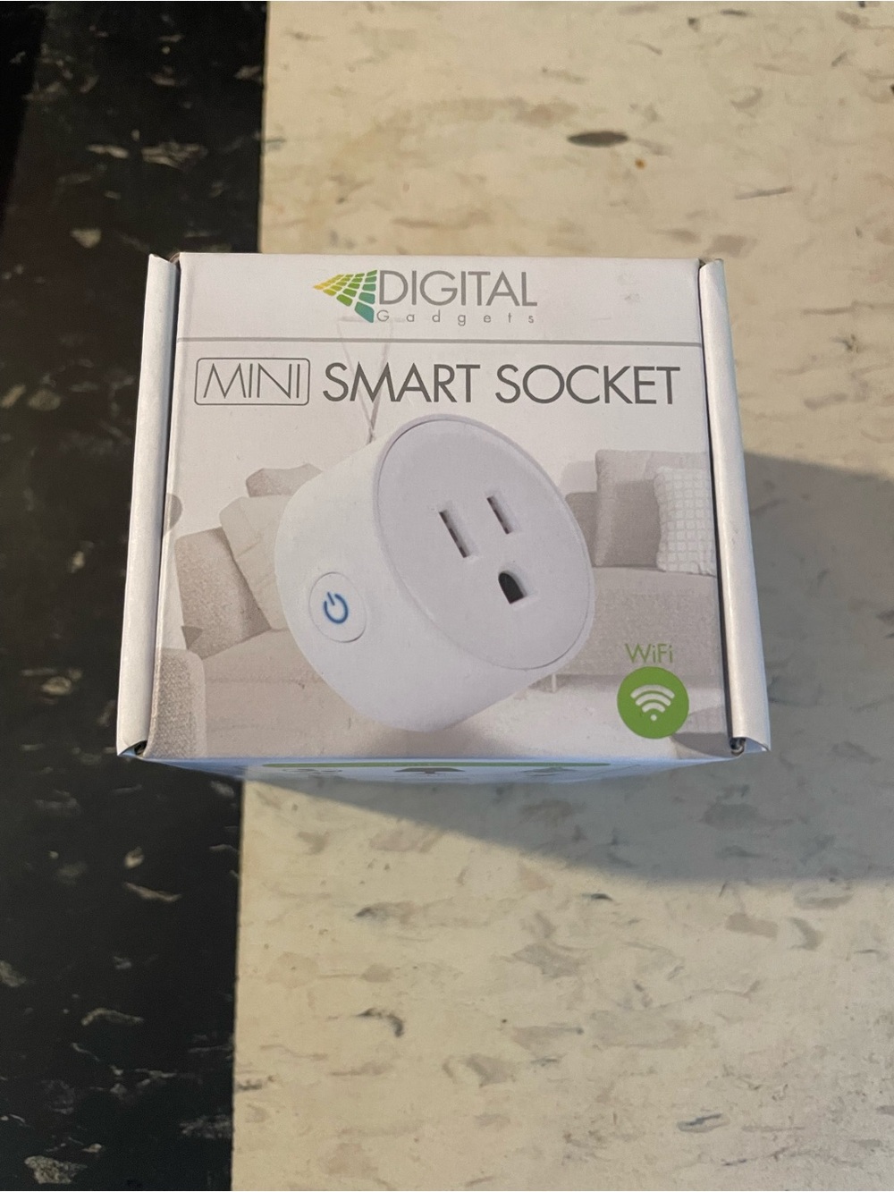 Digital Gadgets Mini Smart Socket - White WiFi Plug